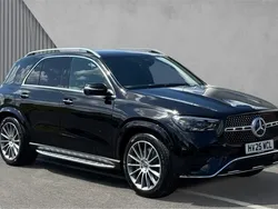 Obsidian black metallic Used 2025 Mercedes GLE300 AMG Line Premium SUV | £65,890
