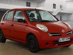 Red Used 2007 Nissan Micra Hatchback | £1,195 (Super price)