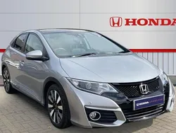Silver Used 2016 Honda Civic SR Hatchback | £12,918 (Fair price)
