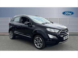 Black Used 2019 Ford Ecosport Titanium SUV | £10,233 (Fair price)