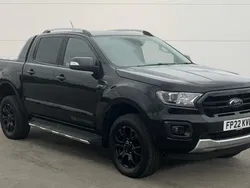 Black Used 2022 Ford Ranger Wildtrack Pickup | £23,995 (Good price)