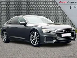 Grey Used 2021 Audi A6 S-Line Sedan | £23,784 (Good price)