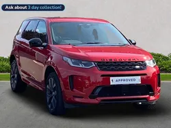 Red Used 2021 Land Rover Discovery Sport SE Dynamic SUV | £23,450 (Fair price)