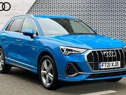 Blue Used 2021 Audi Q3 S-Line SUV | £25,376 (Good price)