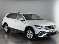 White Used 2022 VW Tiguan Allspace S SUV | £24,250 (Super price)