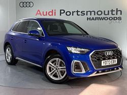 Blue Used 2023 Audi Q5 S-Line SUV | £33,990 (Fair price)