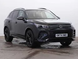 Black Used 2024 VW Tiguan R-line SUV | £33,490