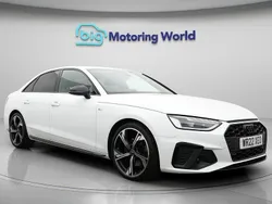 White Used 2022 Audi A4 Black Edition Sedan | £22,000 (Fair price)