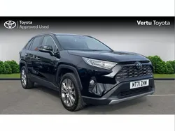 Black Used 2022 Toyota RAV4 Hybrid SUV | £27,595 (Good price)