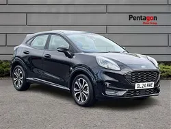 Black Used 2024 Ford Puma ST-Line Hatchback | £16,795 (Fair price)