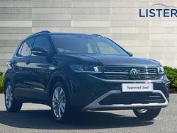 Deep black New 2025 VW T-Cross Match SUV | £23,490 (Fair price)