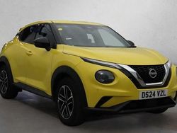 Yellow Used 2024 Nissan Juke N-Connecta SUV | £15,899 (Fair price)
