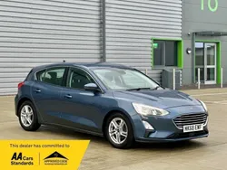 Blue Used 2018 Ford Focus Zetec Hatchback | £7,995 (Fair price)