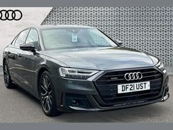 Grey Used 2021 Audi A8 Black Edition Sedan | £32,190 (Fair price)