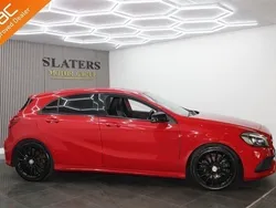 Red Used 2017 Mercedes A200 AMG line Hatchback | £13,490 (Fair price)
