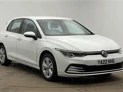 White Used 2022 VW Golf VIII Life Hatchback | £16,400 (Good price)