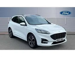 White Used 2022 Ford Kuga ST-Line X SUV | £20,711 (Fair price)