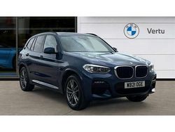 Blue Used 2021 BMW X3 M Sport SUV | £28,998 (Super price)
