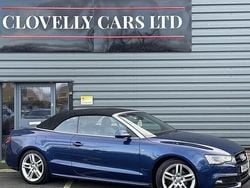 Blue Used 2015 Audi A5 Cabriolet S-Line Cabriolet | £8,999 (Good price)