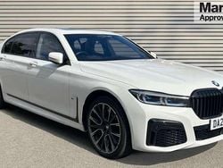 White Used 2020 BMW 740L M Sport Sedan | £36,720 (Expensive)
