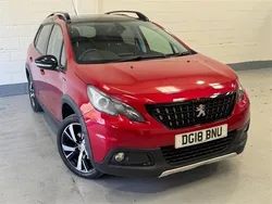 Red Used 2018 Peugeot 2008 GT-line SUV | £6,490 (Good price)