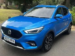 Blue Used 2023 MG ZS Exclusive Sedan | £17,495 (A bit pricey)