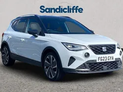 White Used 2023 Seat Arona FR Sport SUV | £14,907 (Fair price)