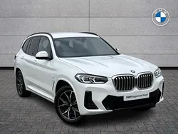 White Used 2023 BMW X3 M Sport SUV | £37,490 (Fair price)