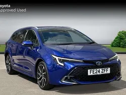 Juniper blue Used 2024 Toyota Corolla Sport Estate | £25,590 (Fair price)