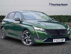 Green Used 2023 Peugeot 308 Allure Premium Hatchback | £17,749 (Fair price)