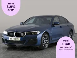 Blue Used 2022 BMW 530e M Sport Sedan | £24,155 (Good price)