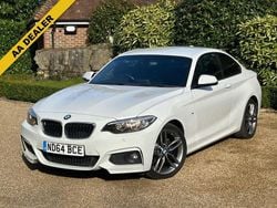 White Used 2014 BMW 218 M Sport Coupe | £6,995 (Fair price)