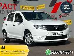 White Used 2015 Dacia Sandero Ambiance Hatchback | £4,995