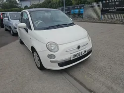 White Used 2008 Fiat 500 Lounge Hatchback | £990 (Super price)