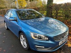Blue Used 2014 Volvo V60 SE Lux Estate | £3,994 (Good price)