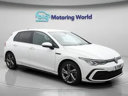 White Used 2021 VW Golf VIII R-line Hatchback | £18,800 (Fair price)