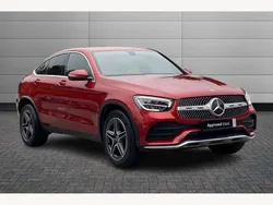 Red Used 2019 Mercedes GLC220 AMG line Coupe | £27,490 (Fair price)