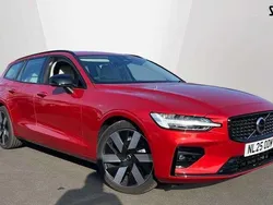 Red Used 2025 Volvo V60 Plus Estate | £37,893 (Expensive)