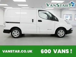 White Used 2021 Nissan e-NV200 Acenta Van | £10,689 (A bit pricey)