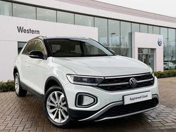 White Used 2022 VW T-Roc Style SUV | £19,890 (Fair price)