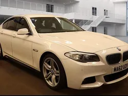 White Used 2012 BMW 520 M Sport Sedan | £3,690 (Fair price)
