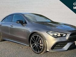 Grey Used 2021 Mercedes CLA35 AMG Premium Coupe | £26,087 (A bit pricey)