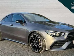Grey Used 2021 Mercedes CLA35 AMG Premium Coupe | £26,380 (A bit pricey)
