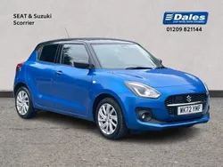 Speedy blue/super black Used 2023 Suzuki Swift SZ-T Hatchback | £14,000 (Fair price)