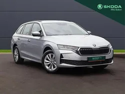 Brilliant silver metallic New 2024 Skoda Octavia SE Technology Estate | £22,395 (Fair price)