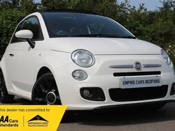 White Used 2014 Fiat 500 S Cabriolet | £5,290 (Fair price)