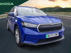 Blue Used 2022 Skoda Enyaq iV ecoSuite SUV | £19,975 (Fair price)