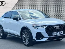 White Used 2023 Audi Q3 Black Edition SUV | £34,416 (Fair price)