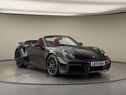 Jet black Used 2020 Porsche 911 Turbo S Cabriolet Cabriolet | £126,000 (Good price)