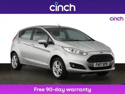 Silver Used 2017 Ford Fiesta Zetec Hatchback | £8,049 (Fair price)